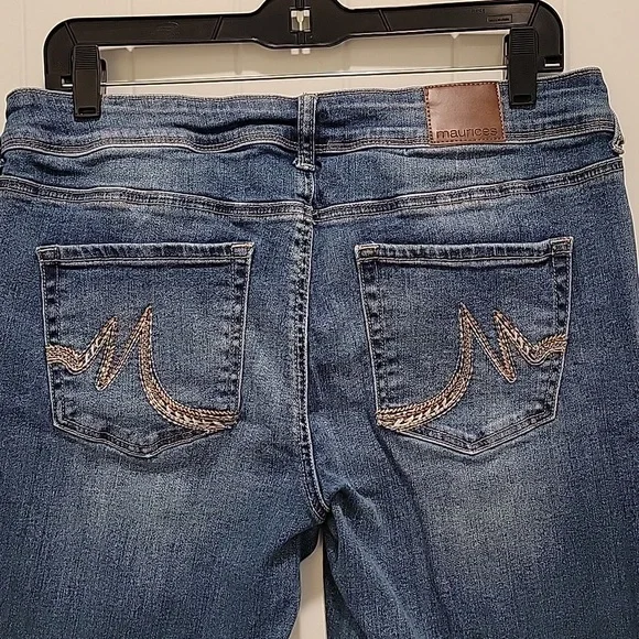 Maurices Blue Boot Cut Jeans Classic Jeans Size 12 Short - Picture 6 of 10